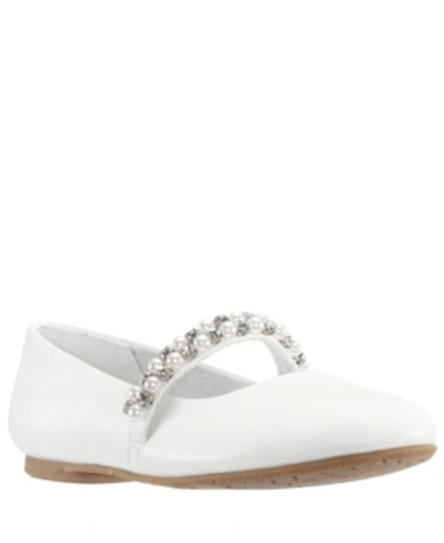 Shop Nina Nataly-t Little Girls Ballet Shoe In White