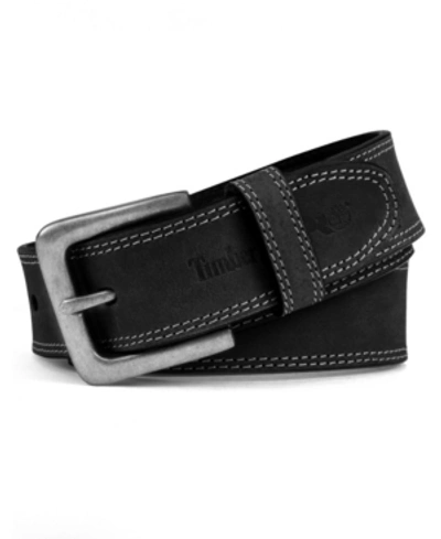 Shop Timberland Pro 38mm Boot Leather Belt In Black