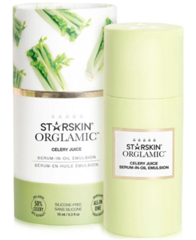 Shop Starskin Orglamic Celery Juice Serum-in-oil Emulsion, 0.3-oz.