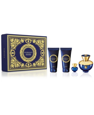 Shop Versace 4-pc. Dylan Blue Pour Femme Eau De Parfum Gift Set