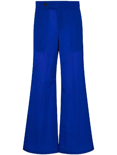 Shop A-cold-wall* Terrain Loose-fit Trousers In Blue