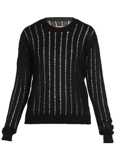 Shop Uma Wang Ribbed Sweater In Black