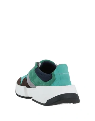 Shop Mm6 Maison Margiela Sneakers In Turquoise