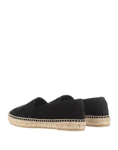 Shop Saint Laurent Espadrilles In Black