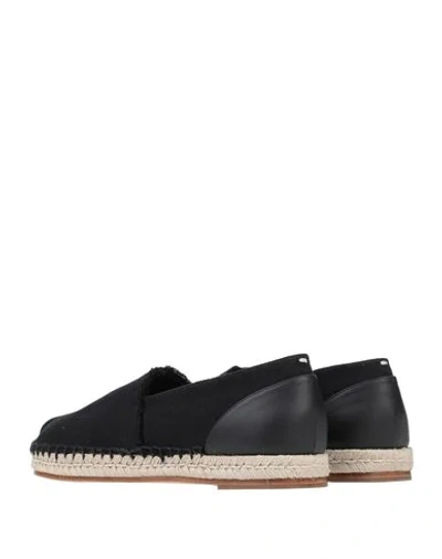 Shop Maison Margiela Espadrilles In Black