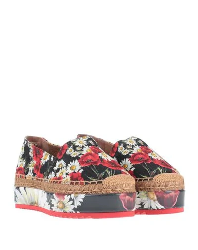 Dolce & Gabbana Espadrilles In Black