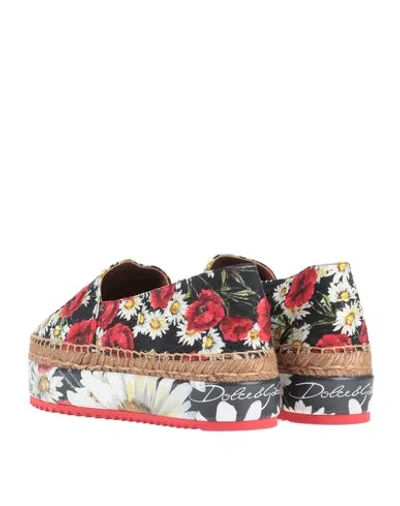 Dolce & Gabbana Espadrilles In Black