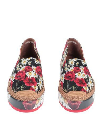 Dolce & Gabbana Espadrilles In Black