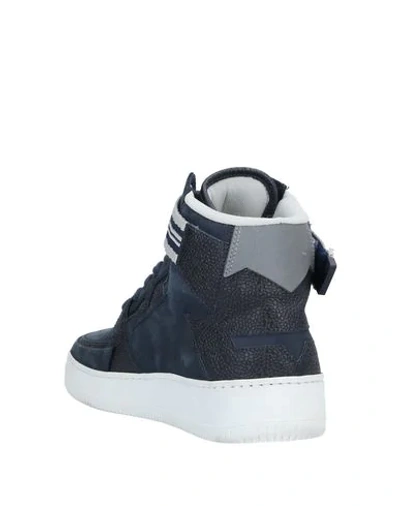 Shop Alberto Premi Sneakers In Dark Blue