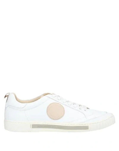 Shop Alessandro Dell'acqua Sneakers In White