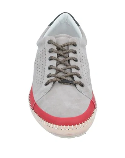 Shop Bottega Veneta Sneakers In Grey