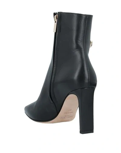 Shop Jimmy Choo Woman Ankle Boots Black Size 5 Calfskin