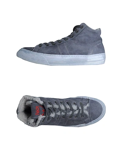 Shop Pantofola D'oro High-top Sneakers In Grey