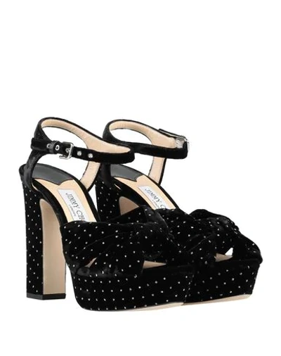 Shop Jimmy Choo Sandals In Black