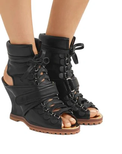 Chloé Ankle Boots In Black