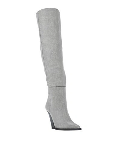 Shop Aldo Castagna Boots In Silver