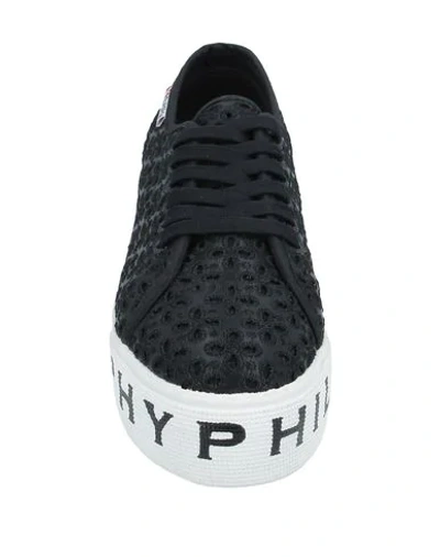 Shop Fendi Superga X Philosophy Di Lorenzo Serafini Woman Sneakers Black Size 5 Textile Fibers, Rubber