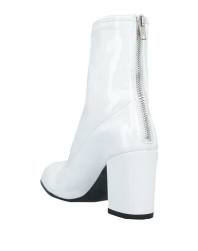 Shop Lemaré Ankle Boots In White