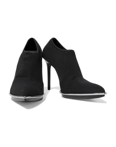 Shop Alexander Wang Woman Ankle Boots Black Size 6 Textile Fibers