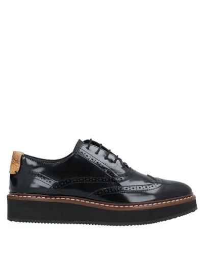 Shop Alviero Martini 1a Classe Lace-up Shoes In Black