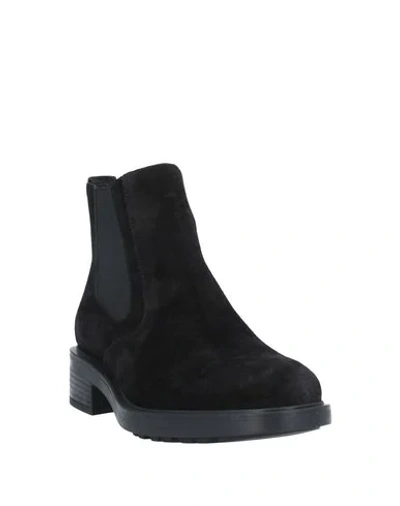 Hogan Ankle Boots In Black