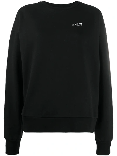 Shop Kirin Logo-print Sweatshirt In Black