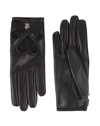 Shop Gucci Gloves In Black