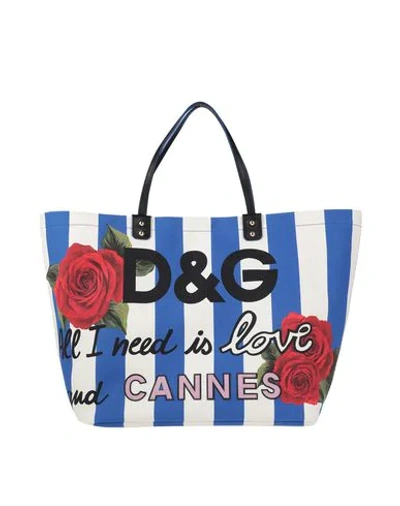 Shop Dolce & Gabbana Handbag In Blue