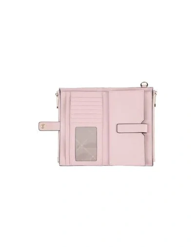 Shop Michael Michael Kors Woman Wallet Pink Size - Soft Leather