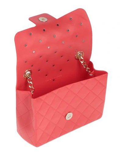 Shop Designinverso Handbags In Coral
