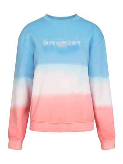 Shop Givenchy Dip-dye Logo Sweatshirt