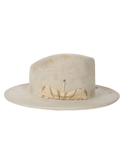 Shop Nick Fouquet San Miguel Distressed Neutral Fedora Hat