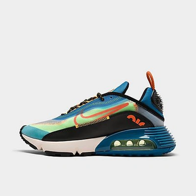 Shop Nike Men's Air Max 2090 Casual Shoes In Green Abyss/starfish/illusion Green