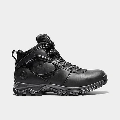 Shop Timberland Men's Mt. Maddsen Mid Waterproof Hiking Boots In Black