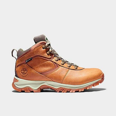 Shop Timberland Men's Mt. Maddsen Mid Waterproof Hiking Boots In Light Brown