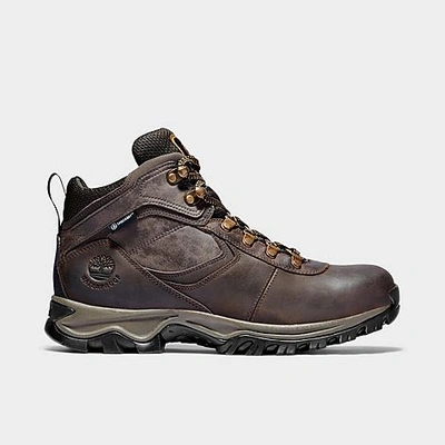 Shop Timberland Men's Mt. Maddsen Mid Waterproof Hiking Boots In Brown