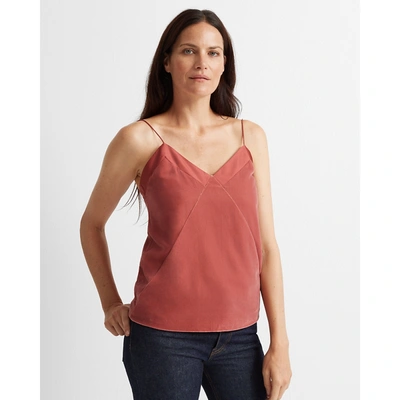 Shop Club Monaco Rose Velvet Combo Camisole In Size M