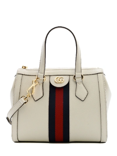 Shop Gucci Ophidia Bag Small In White