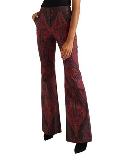 Shop Adam Lippes Woman Pants Brick Red Size 8 Cotton, Elastane, Silk