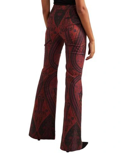 Shop Adam Lippes Woman Pants Brick Red Size 8 Cotton, Elastane, Silk