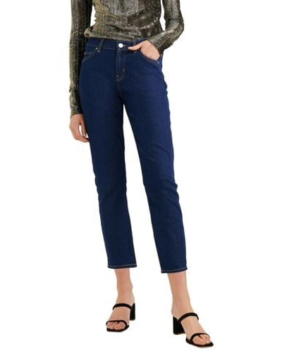 Shop M.i.h. Jeans M. I.h Jeans Woman Jeans Blue Size 25 Cotton, Elastomultiester, Elastane