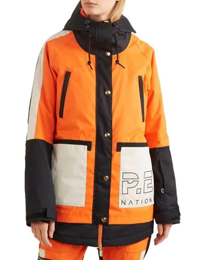 Shop P.e Nation Jacket In Orange