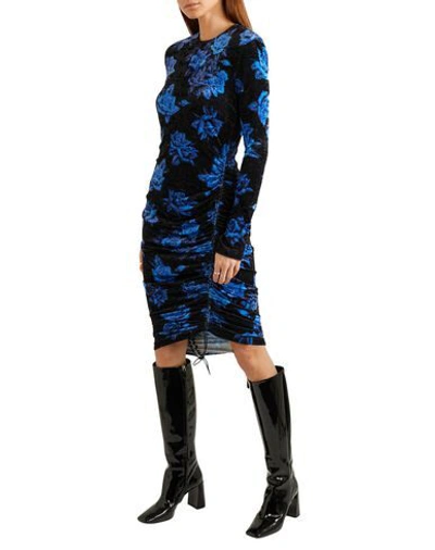 Shop Commission Woman Midi Dress Black Size 4 Nylon, Elastane