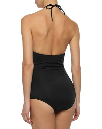 Shop Adriana Degreas One-piece Swimsuits In Black
