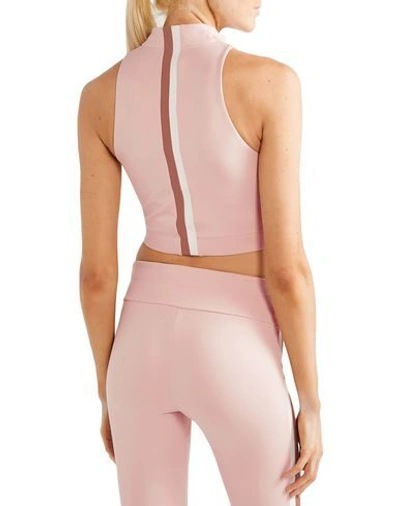 Shop Vaara Woman Top Pink Size L Polyamide, Cotton, Elastane