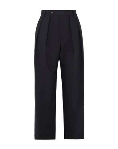 Shop Deveaux Pants In Dark Blue