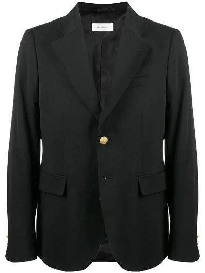 Shop Wales Bonner Single-breasted Tailored Blazer In Black