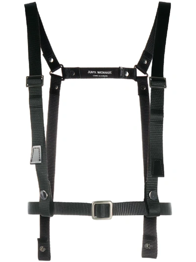 Shop Junya Watanabe Nylon Strap Harness In Black