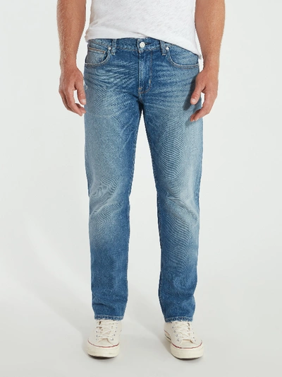 Shop Hudson Byron 5 Pocket Straight Leg Jeans In Blue