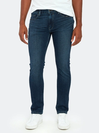 Shop Paige Federal Slim Straight Jeans In Blue